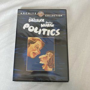 Politics DVD Black White Full Frame Mono Sound Warner Bros Archive Collection